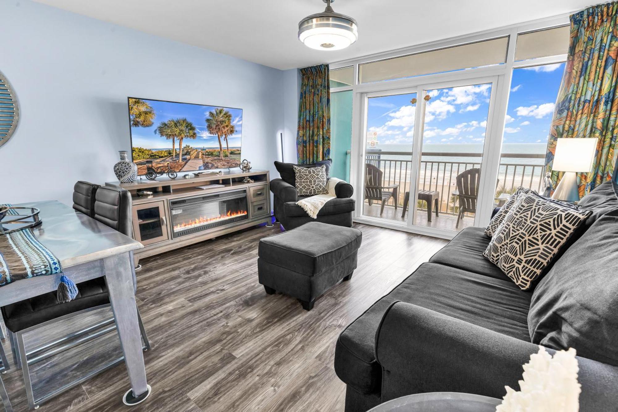 Atlantica Towers - Beach Front Condo W Pools Миртл-Бич Экстерьер фото